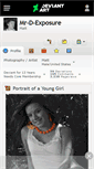 Mobile Screenshot of mr-d-exposure.deviantart.com
