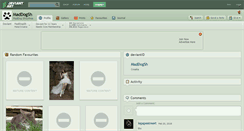 Desktop Screenshot of maddogsh.deviantart.com