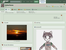 Tablet Screenshot of dokterdume.deviantart.com