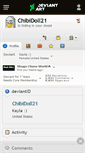 Mobile Screenshot of chibidoll21.deviantart.com