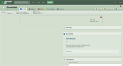 Desktop Screenshot of flowerblast.deviantart.com