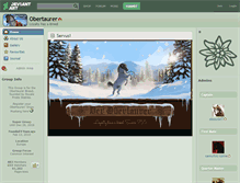 Tablet Screenshot of obertaurer.deviantart.com