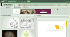 Desktop Screenshot of anwar-moosawi.deviantart.com