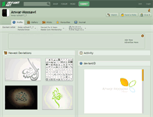 Tablet Screenshot of anwar-moosawi.deviantart.com