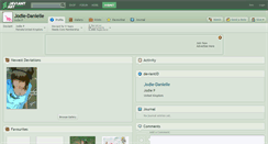 Desktop Screenshot of jodie-danielle.deviantart.com
