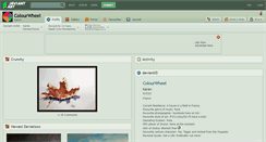 Desktop Screenshot of colourwheel.deviantart.com