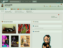 Tablet Screenshot of cachaca835.deviantart.com