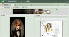 Desktop Screenshot of bdevries.deviantart.com