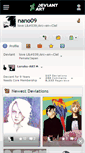 Mobile Screenshot of nano09.deviantart.com