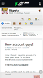 Mobile Screenshot of flippela.deviantart.com