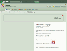 Tablet Screenshot of flippela.deviantart.com