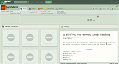 Desktop Screenshot of humiliateme.deviantart.com