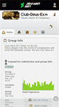 Mobile Screenshot of club-deus-ex.deviantart.com