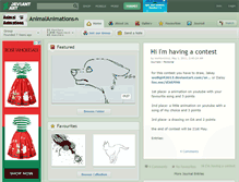 Tablet Screenshot of animalanimations.deviantart.com