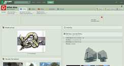 Desktop Screenshot of lethal-dose.deviantart.com