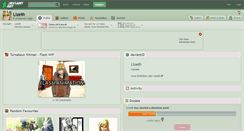 Desktop Screenshot of lizeth.deviantart.com