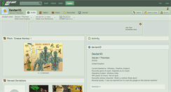 Desktop Screenshot of dexterxs.deviantart.com