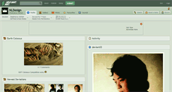 Desktop Screenshot of nldesign.deviantart.com