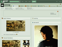 Tablet Screenshot of nldesign.deviantart.com