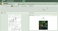 Desktop Screenshot of linkonpark.deviantart.com