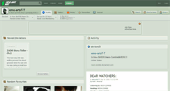 Desktop Screenshot of emo-artst-t.deviantart.com