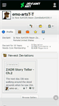 Mobile Screenshot of emo-artst-t.deviantart.com