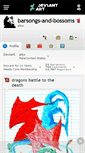 Mobile Screenshot of barsongs-and-bossoms.deviantart.com