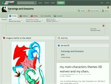 Tablet Screenshot of barsongs-and-bossoms.deviantart.com