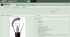 Desktop Screenshot of eightseven.deviantart.com