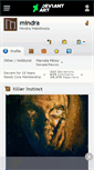 Mobile Screenshot of mindra.deviantart.com