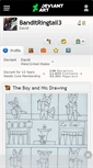 Mobile Screenshot of banditringtail3.deviantart.com