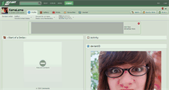 Desktop Screenshot of kamalama.deviantart.com