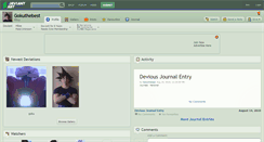 Desktop Screenshot of gokuthebest.deviantart.com