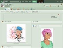 Tablet Screenshot of edwin-1994.deviantart.com
