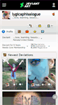 Mobile Screenshot of lygicaphisalogue.deviantart.com