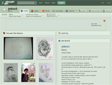 Tablet Screenshot of jelkins5.deviantart.com