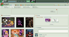Desktop Screenshot of burnup19.deviantart.com