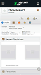 Mobile Screenshot of hbreeze2675.deviantart.com