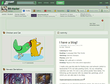 Tablet Screenshot of bit-master.deviantart.com