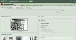 Desktop Screenshot of mollygoodspeed.deviantart.com