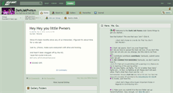 Desktop Screenshot of darkjakpwns.deviantart.com