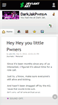 Mobile Screenshot of darkjakpwns.deviantart.com
