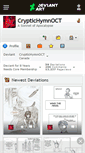 Mobile Screenshot of cryptichymnoct.deviantart.com