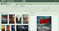 Desktop Screenshot of enthing.deviantart.com