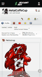Mobile Screenshot of metalcoffecup.deviantart.com