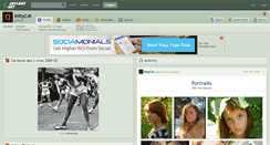 Desktop Screenshot of kittyc4t.deviantart.com