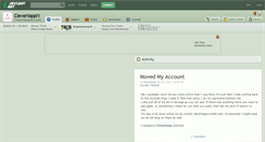 Desktop Screenshot of cleverloppi1.deviantart.com
