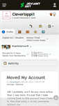 Mobile Screenshot of cleverloppi1.deviantart.com