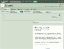 Tablet Screenshot of cleverloppi1.deviantart.com