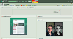 Desktop Screenshot of hirannor.deviantart.com